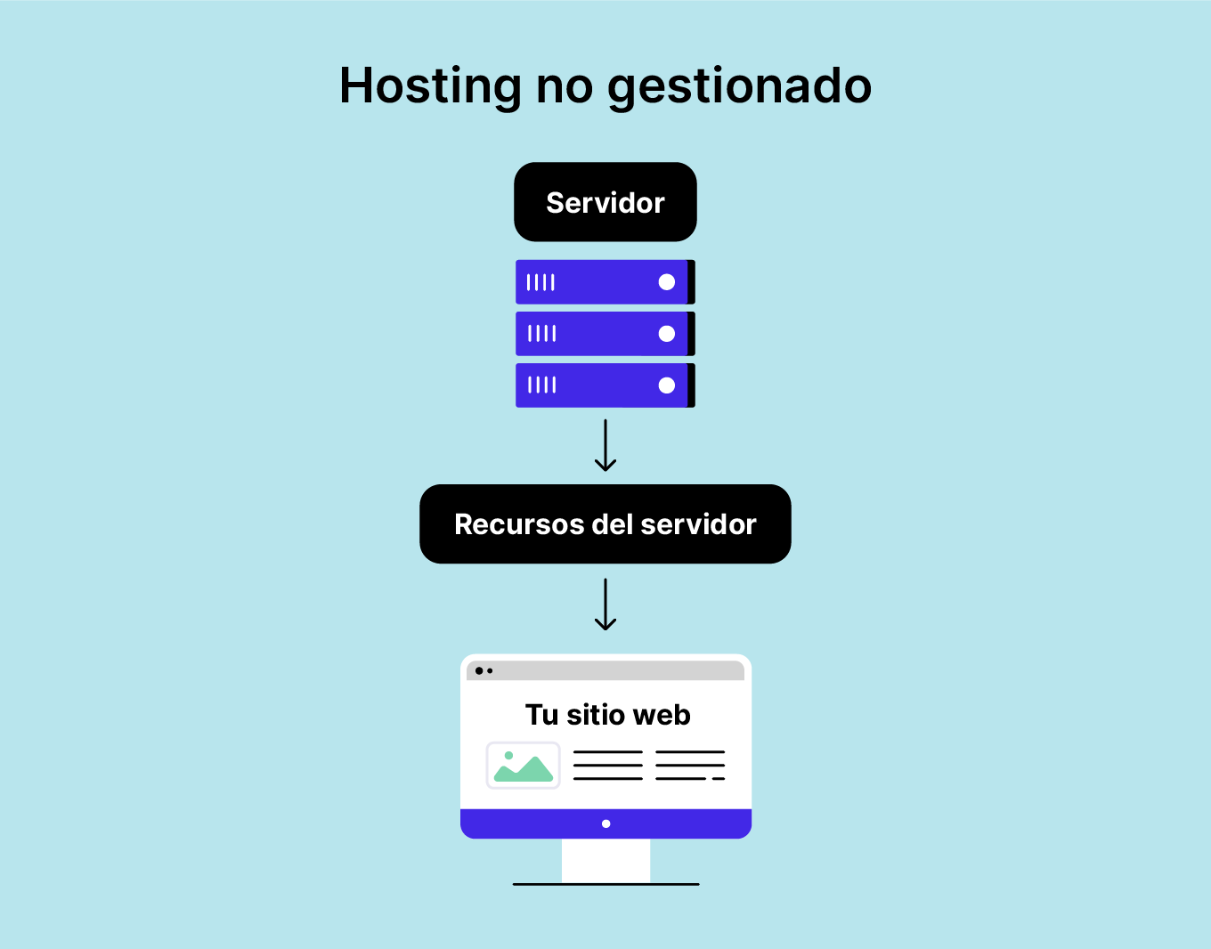 Hosting no gestionado