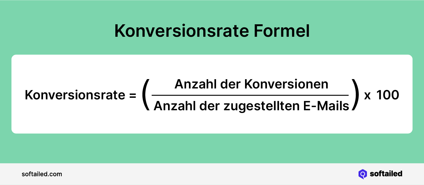 Konversionsrate Formel