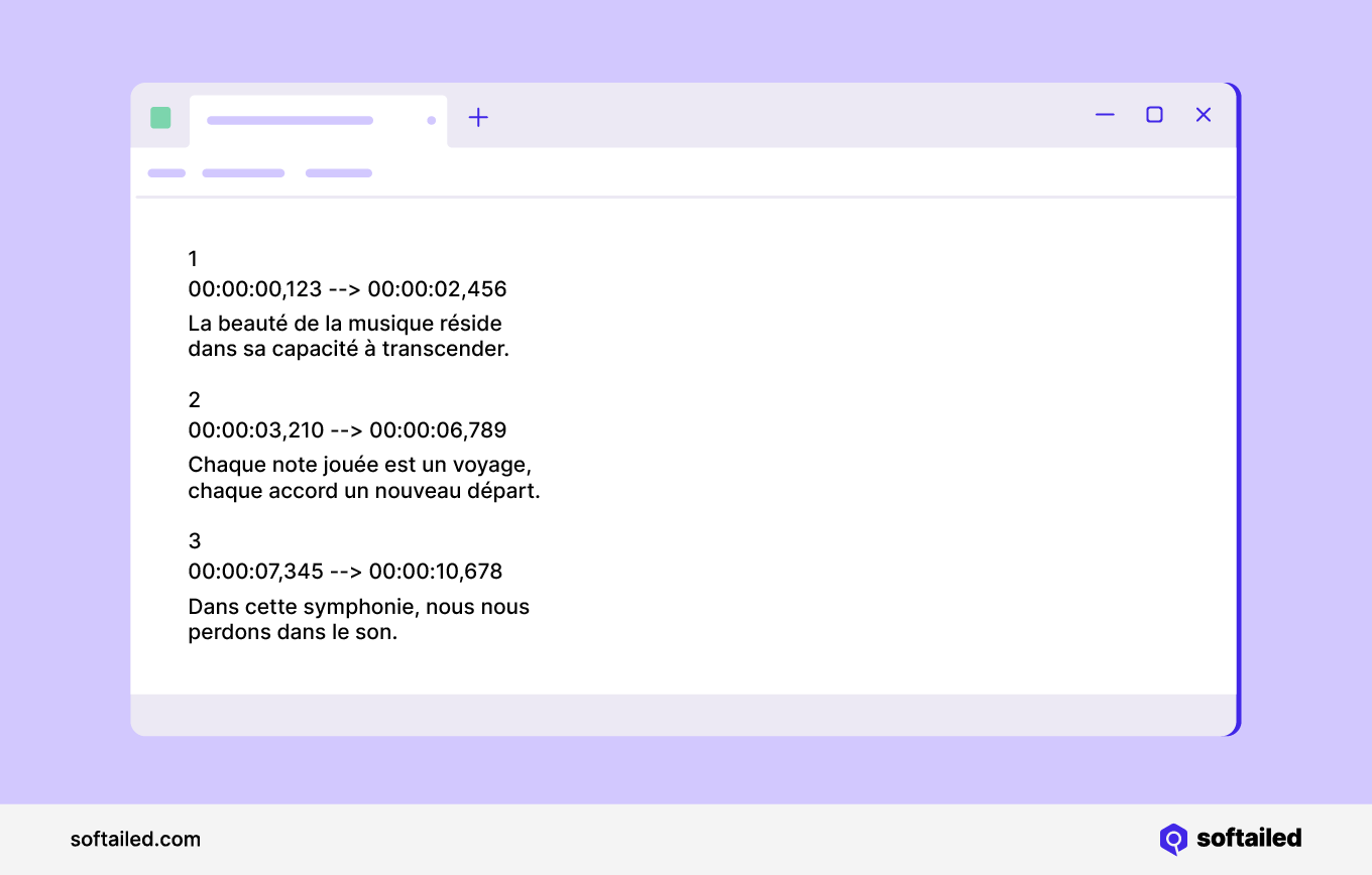Comment créer un fichier SRT