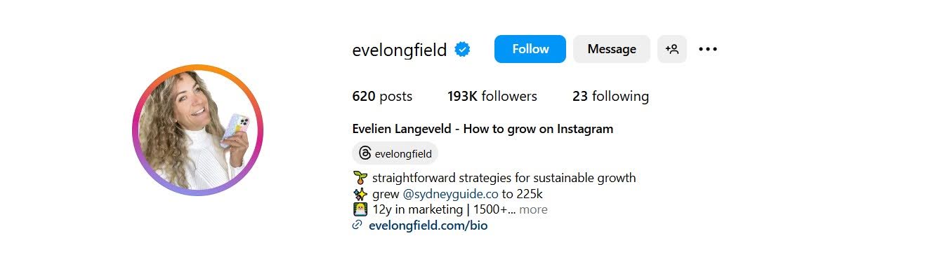 Evelien Langefeld Instagram