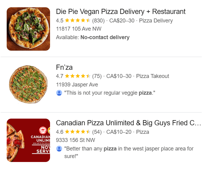 Google Business Profile Title Includes specific keywords to help drive a bigger audience