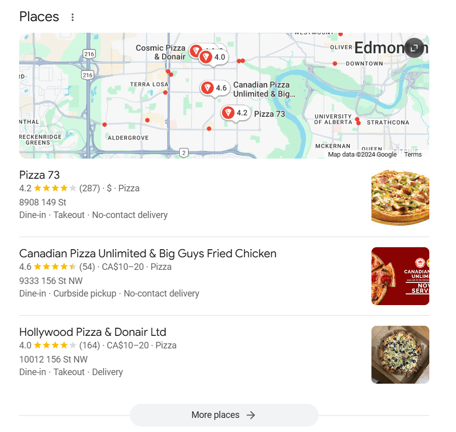 Google Business Profile Map Search