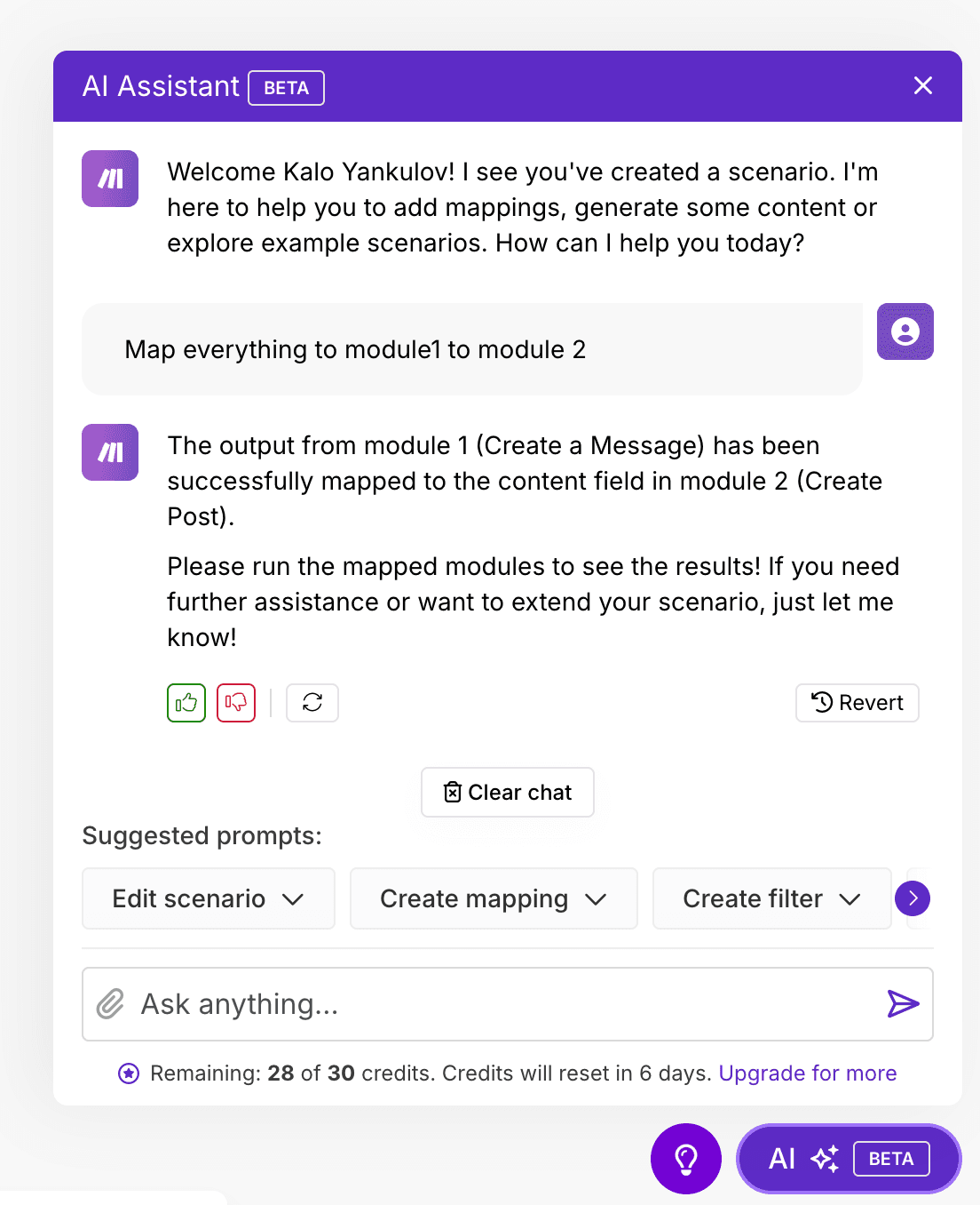 Make AI Assistant