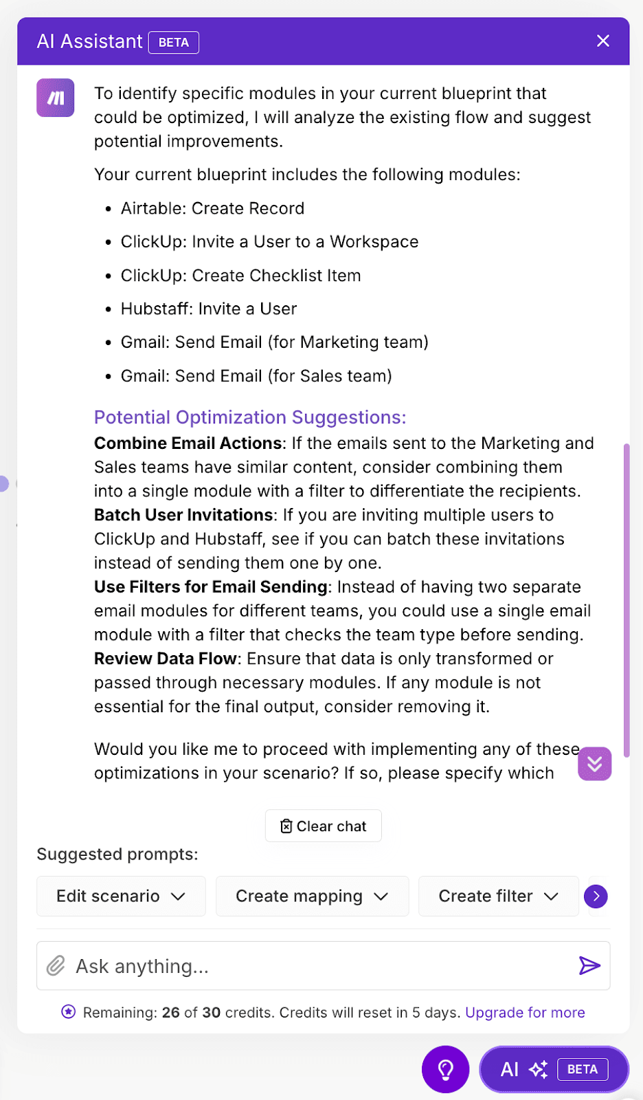 Make AI Assistant