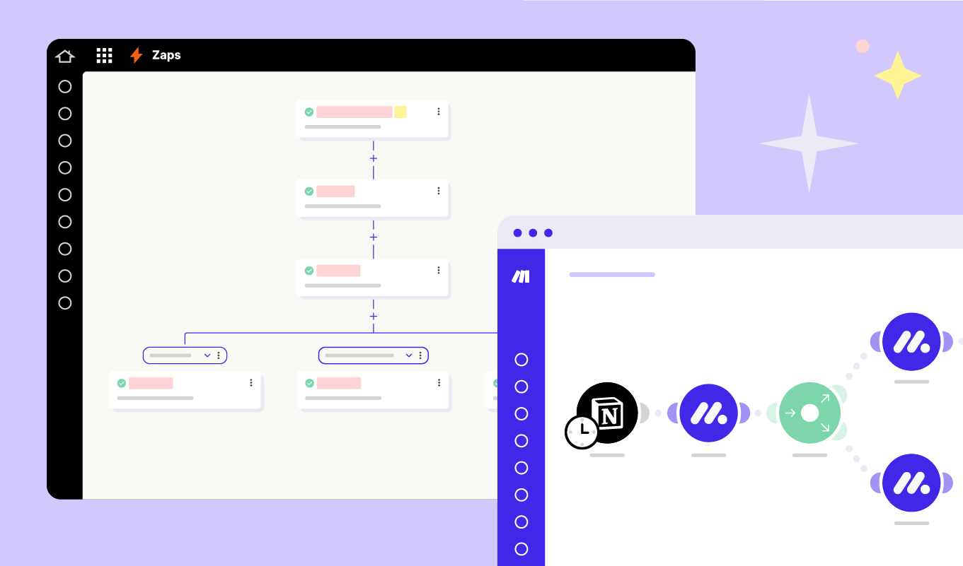 Make vs Zapier Thumbnail