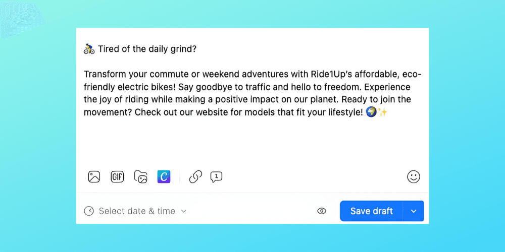 Planable AI Social Media Post Generator
