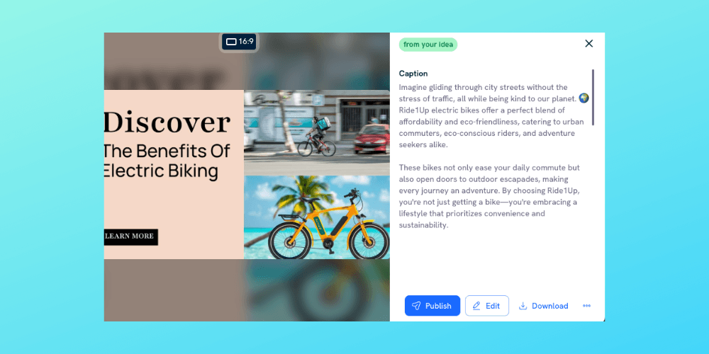 Predis AI Social Media Post Generator