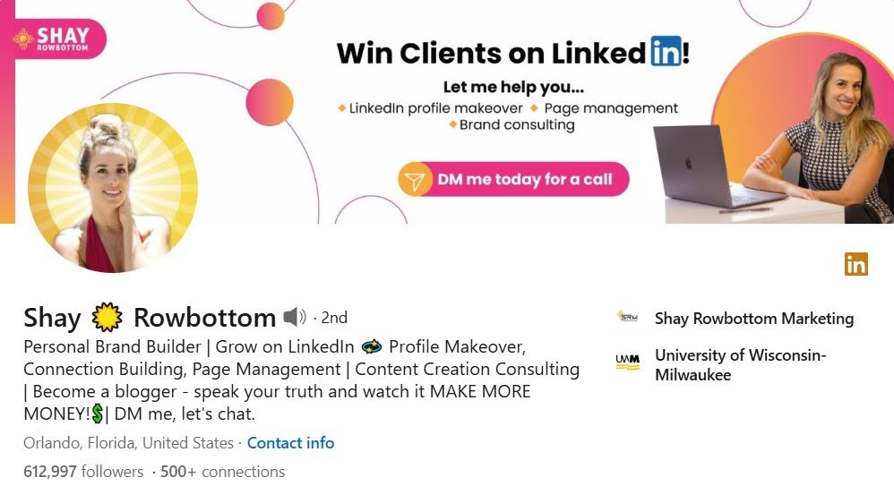 Shay Rowbottom LinkedIn