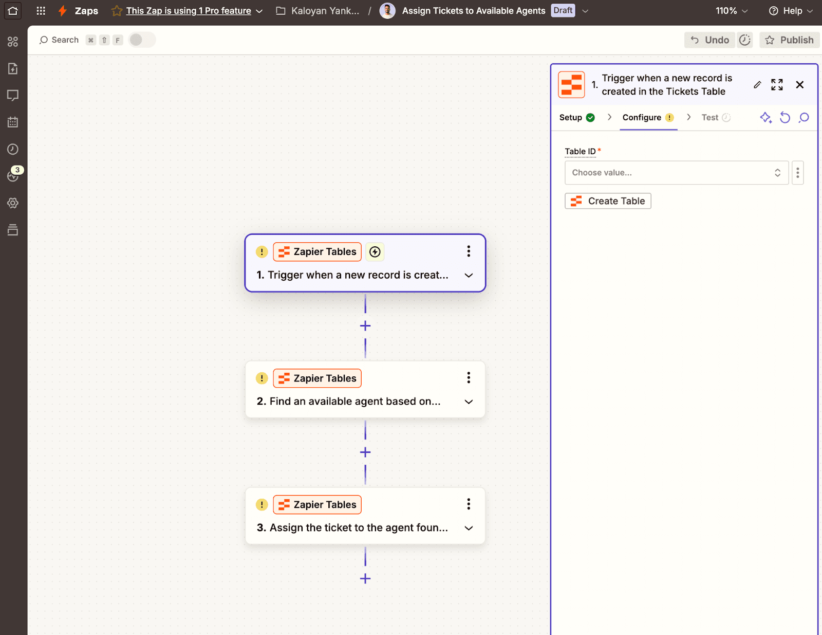 Zapier Zap